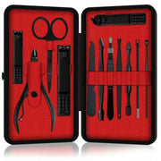 12 Pieces Manicure Pedicure Nail Care Set Cutter Clippers Tool Kit For Women Men