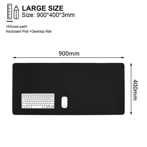 Anti Slip Gaming Mouse Mat PC Laptop Keyboard Desk Pad
